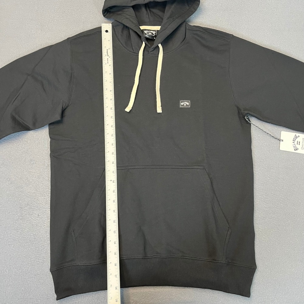 Billabong All Day PO Hoodie Mens Medium Black Recycler Sweatshirt ABYFT00336 NWT - Picture 7 of 9